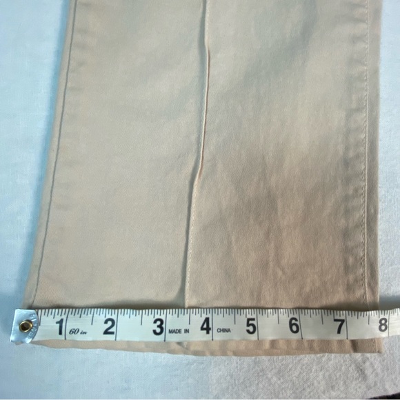 Dolce & Gabbana Vintage Women’s Blush Mid Rise Pintuck Cotton Pants Size 26/40 - Picture 12 of 14